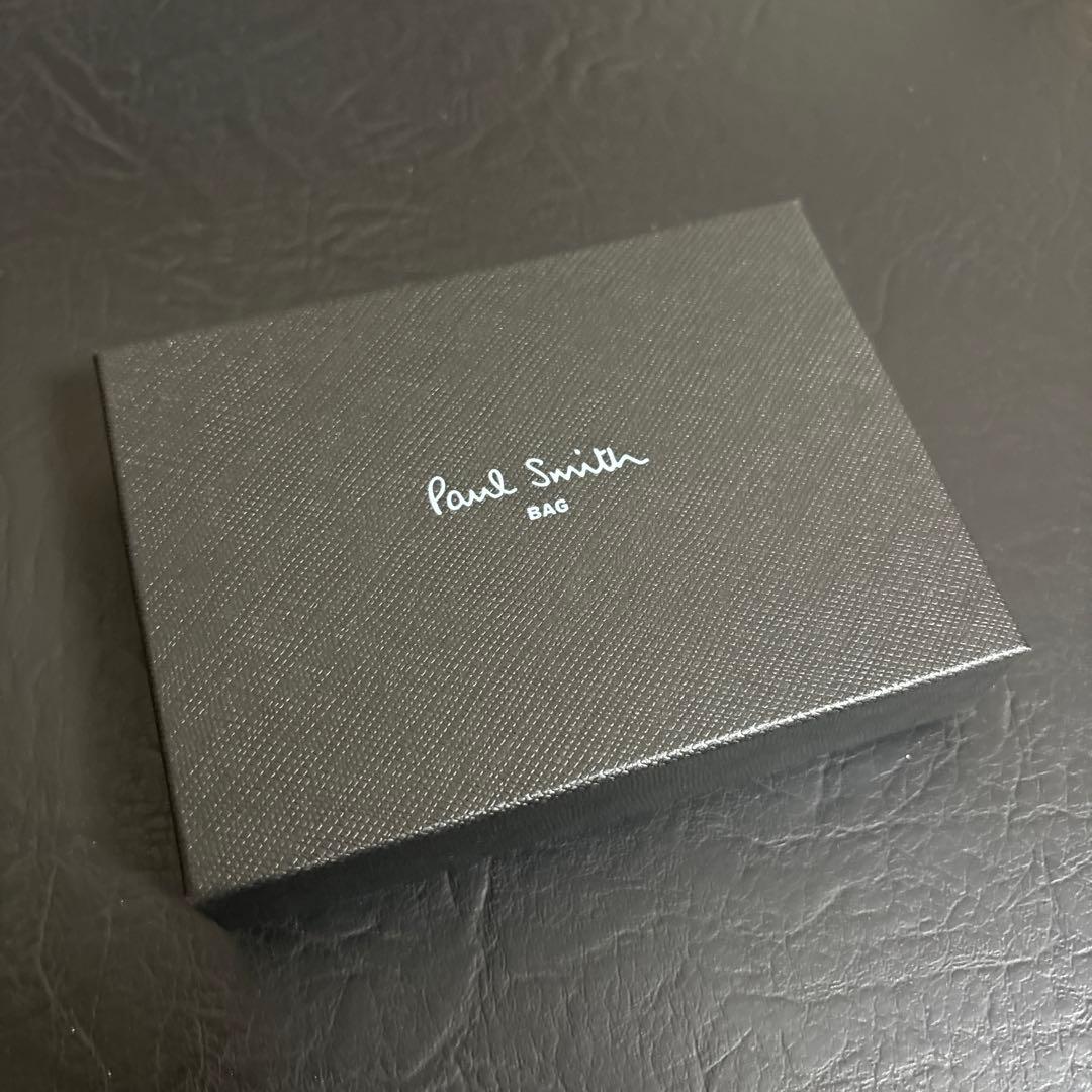 値下げ！新品 Paul Smith ネイビー✖️ピンク レザー 名刺入れ