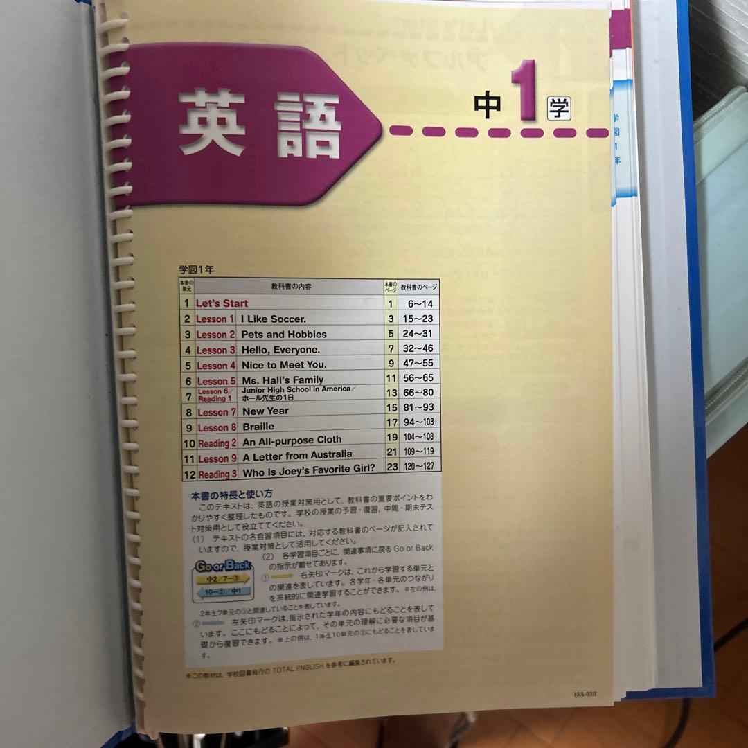 家庭学習専用指導書