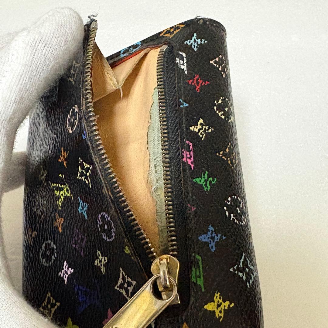 ⭐︎希少　LOUIS VUITTONマルチカラー ポルトフォイユ 三つ折り財布