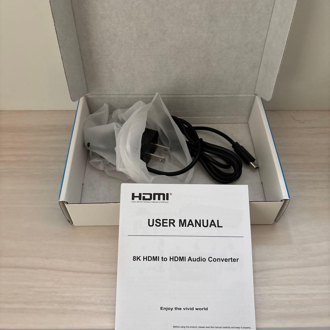 新品 avedio links 8K HDMI 音声分離器 4K@120Hz