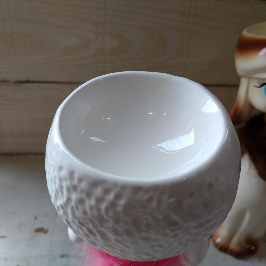 昭和レトロ　犬の置物　ペア　陶器　置物