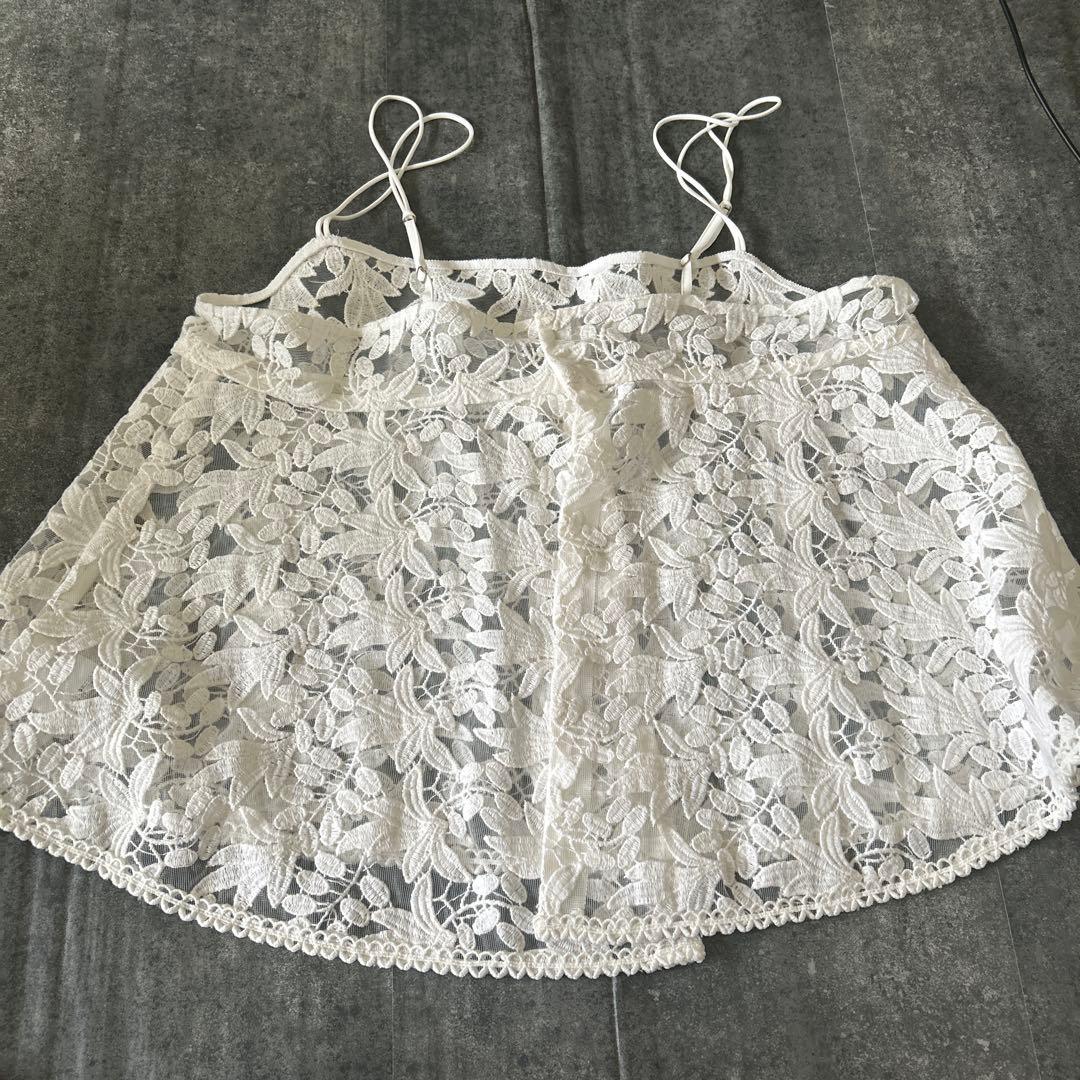 美品　IENA イエナ　レースショートキャミソール　24ss