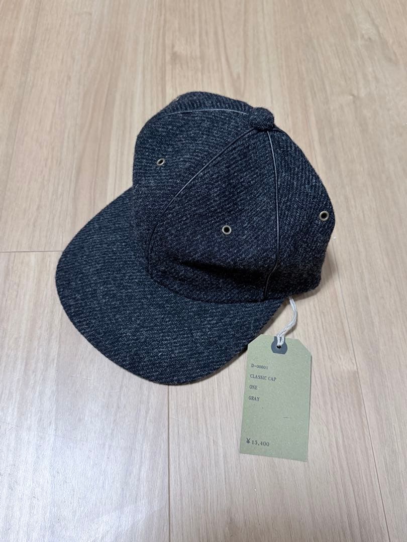 新品THE H.W.DOG&CO CLASSIC CAP GREY F