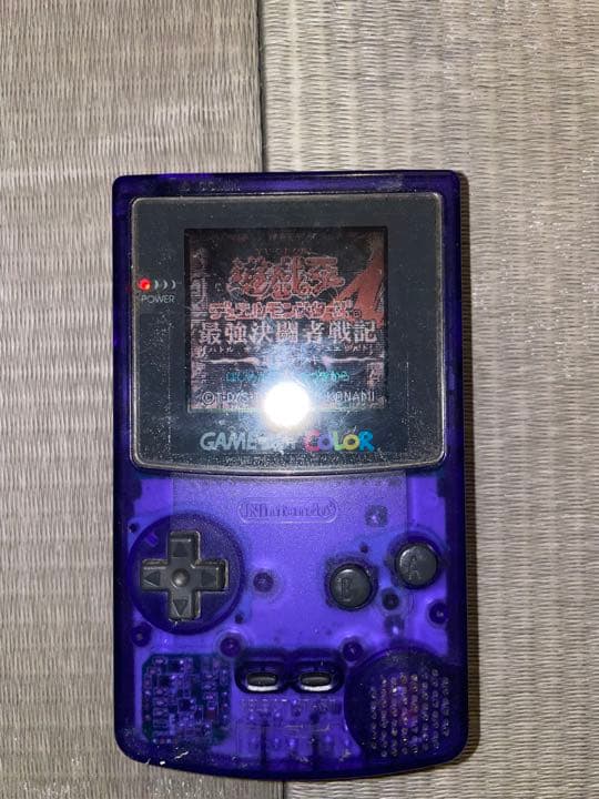 Nintendo ゲームボーイカラー　アドバンス　ミッドナイトブルー　トイザらス