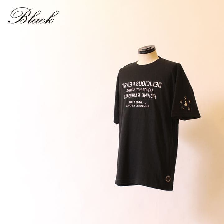 遊馬晃祐 LIVERTINE AGE コラボTシャツ ブラック XL