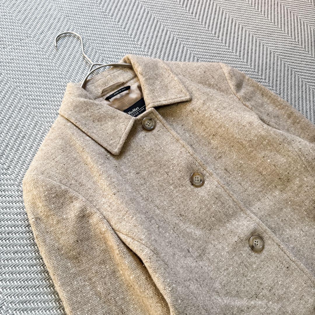 極美品 MaxMara バージンウール100% ジャケット イタリア製
