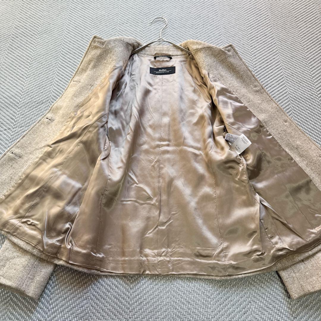 極美品 MaxMara バージンウール100% ジャケット イタリア製