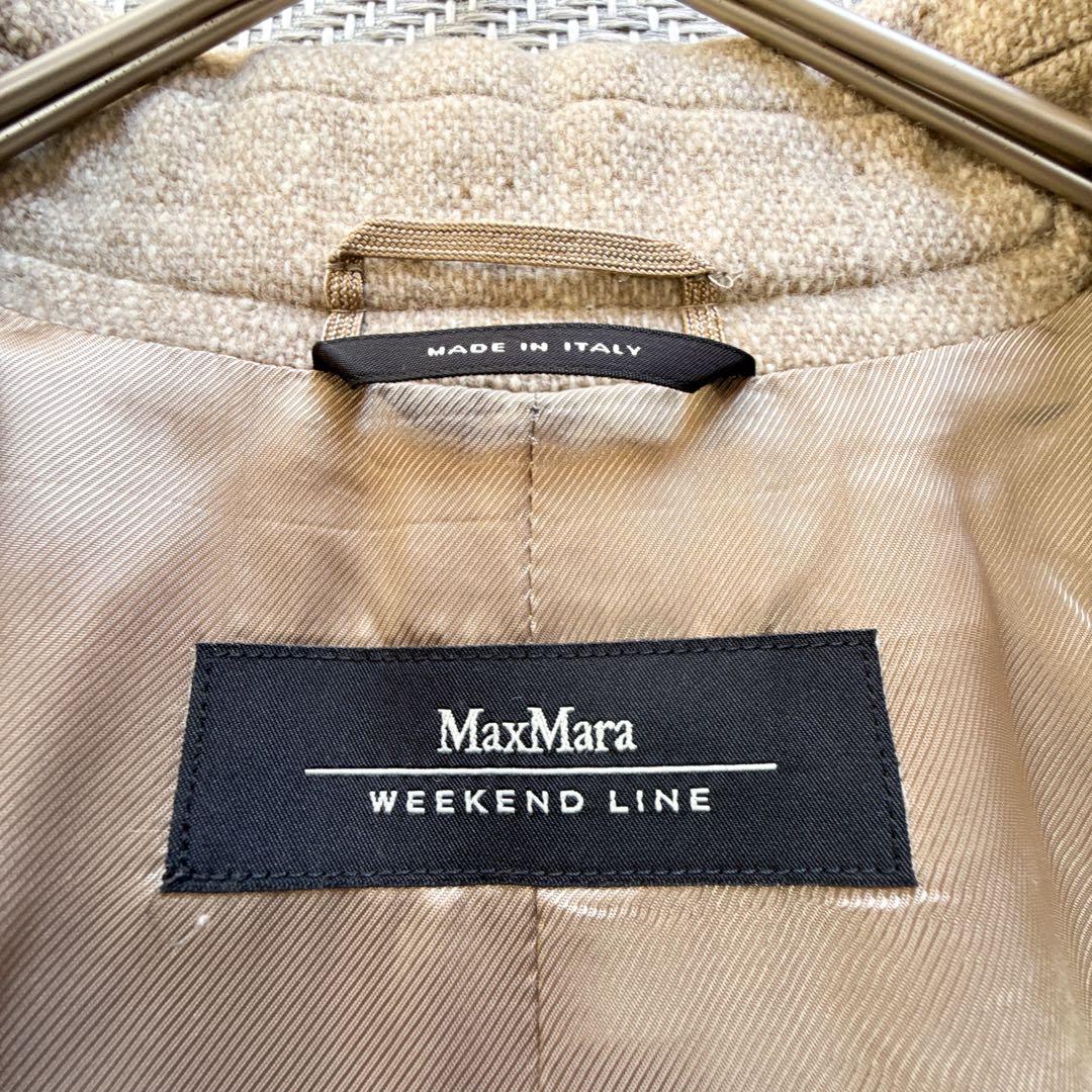 極美品 MaxMara バージンウール100% ジャケット イタリア製