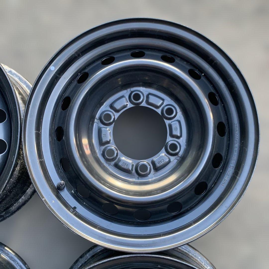 トヨタ 200系ハイエース 純正スチールホイール （青0553）