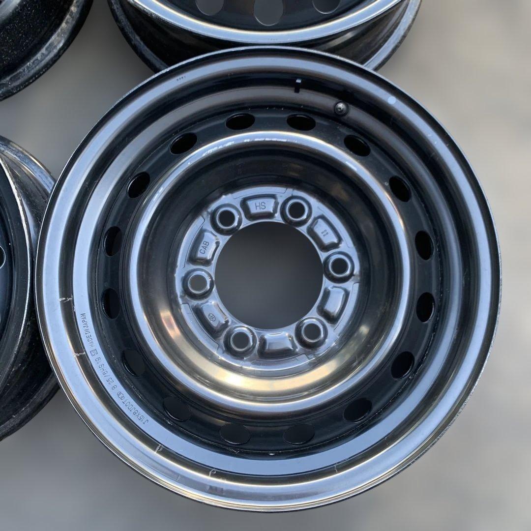 トヨタ 200系ハイエース 純正スチールホイール （青0553）