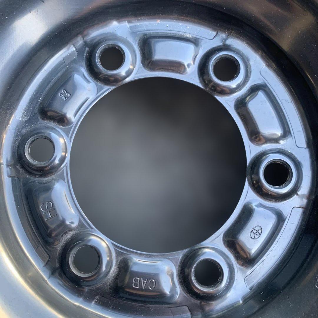 トヨタ 200系ハイエース 純正スチールホイール （青0553）