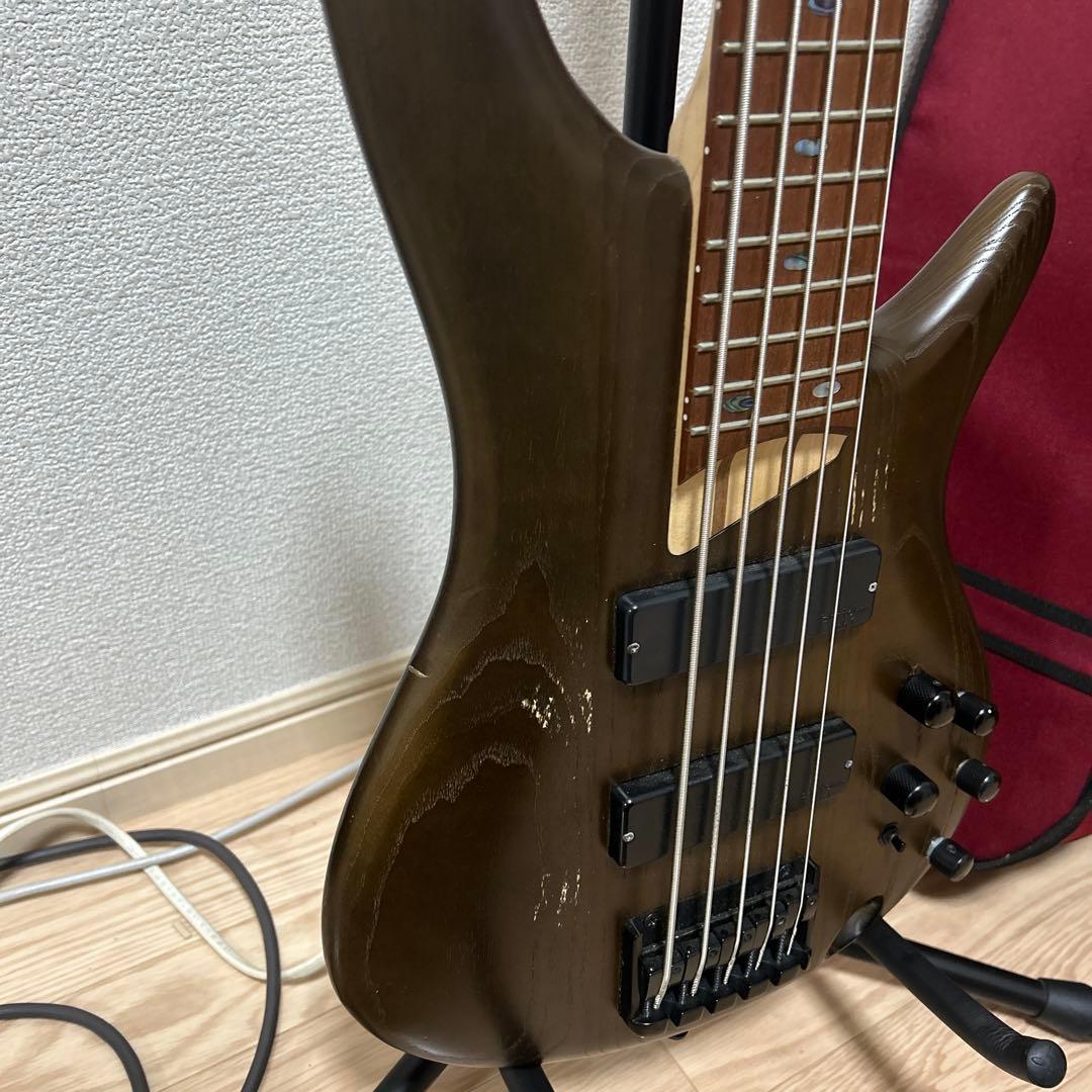 あ*ん様 希少✨Ibanez SSR635 5弦 ベース ウォルナット