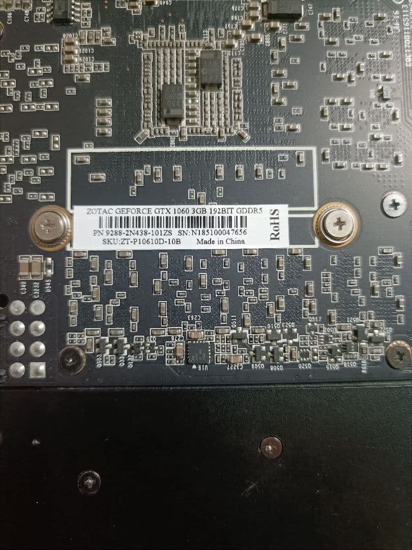 【動作確認済み】GTX1060