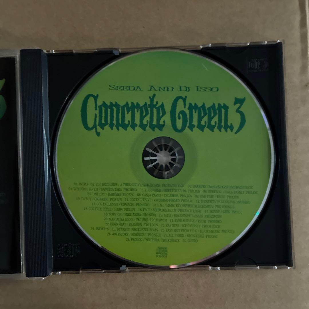 邦楽 CONCRETE GREEN 3 SEEDA DJ ISSO