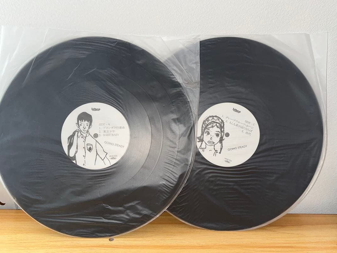 GOING STEADY さくらの唄 2枚組レコード　峯田和伸