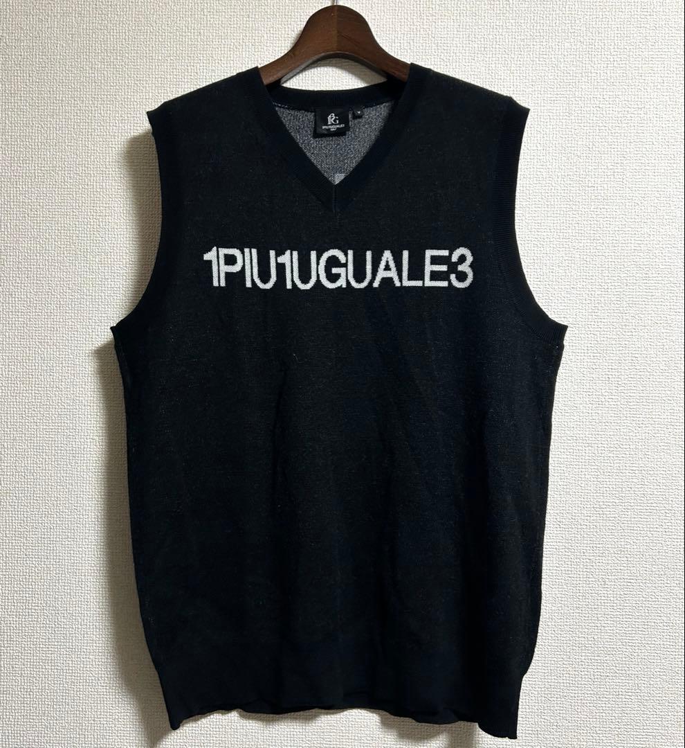 メンズウェア 1piu1uguale3 GOLF G KNIT VEST MESSAGGIO