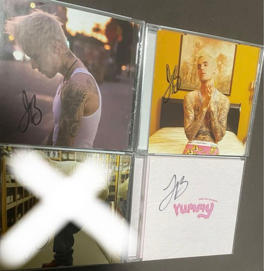 Justin Bieber Yummy サインCD