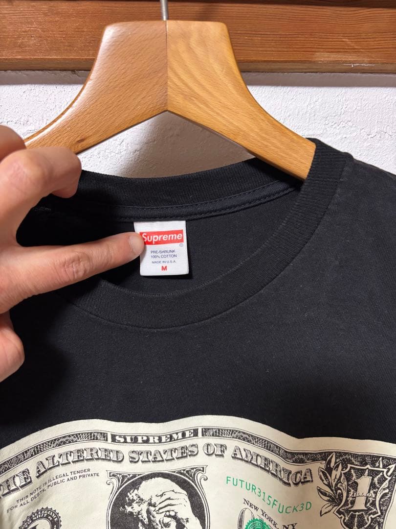 希少 Supreme Dollar Tee シュプリーム ダラー　M