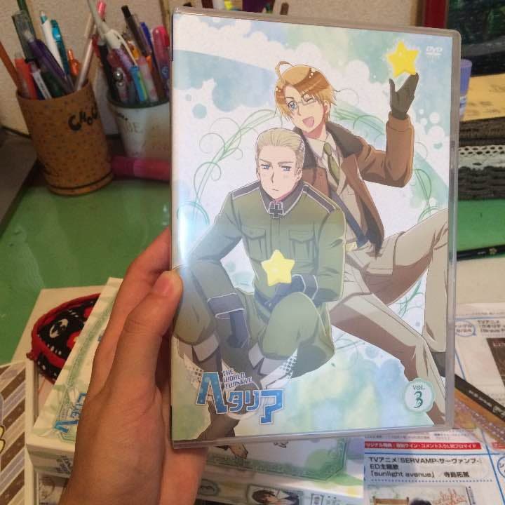 ヘタリア DVD(アニメ) 3巻