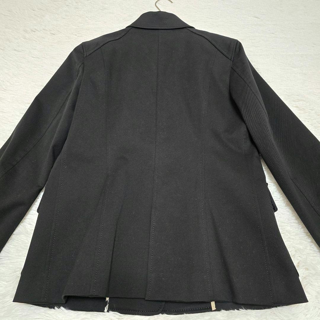 ​✨美品✨バーバリーロンドン/テーラードジャケット 黒 40 ノバチェック