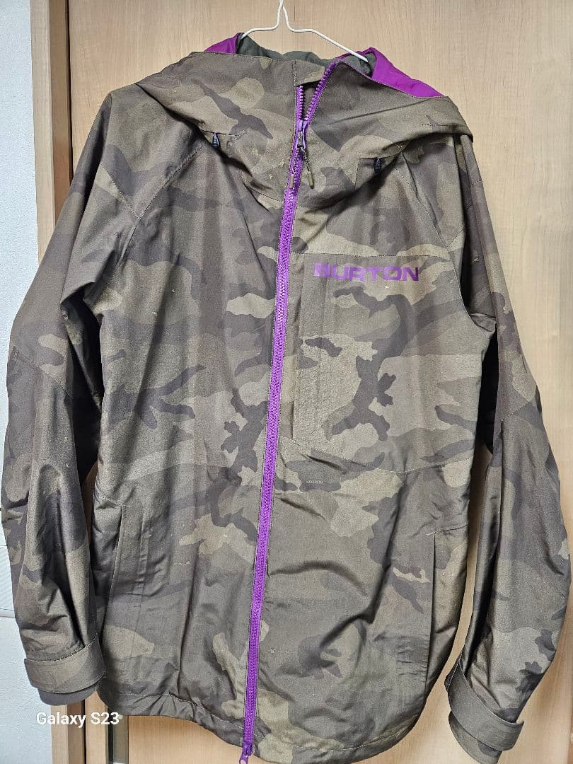 Burton Living Lining カモフラージュジャケット Sサイズ