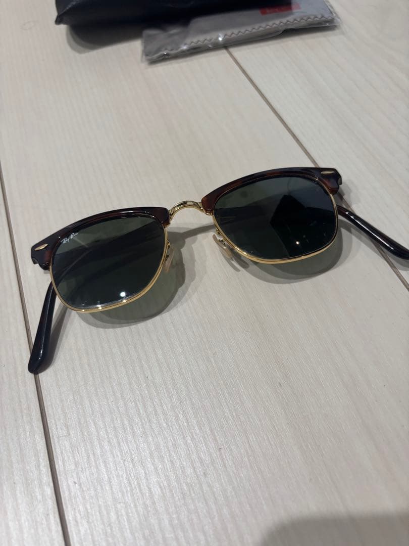 Ray-Ban サングラス(クラブマイスター折りたたみ)極美品✨