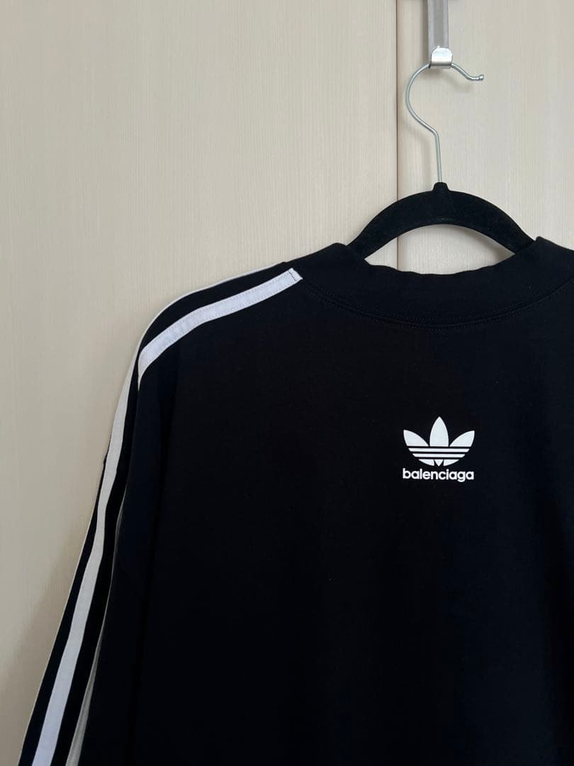 adidas BALENCIAGA アディダス バレンシアガ Tシャツ 黒 2