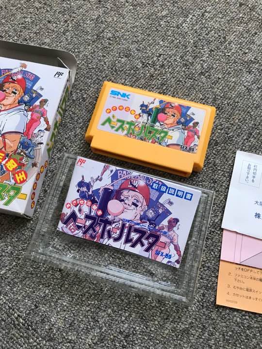 ファミコン ソフト ベースボール スター 目指せ三冠王 名作 SNK