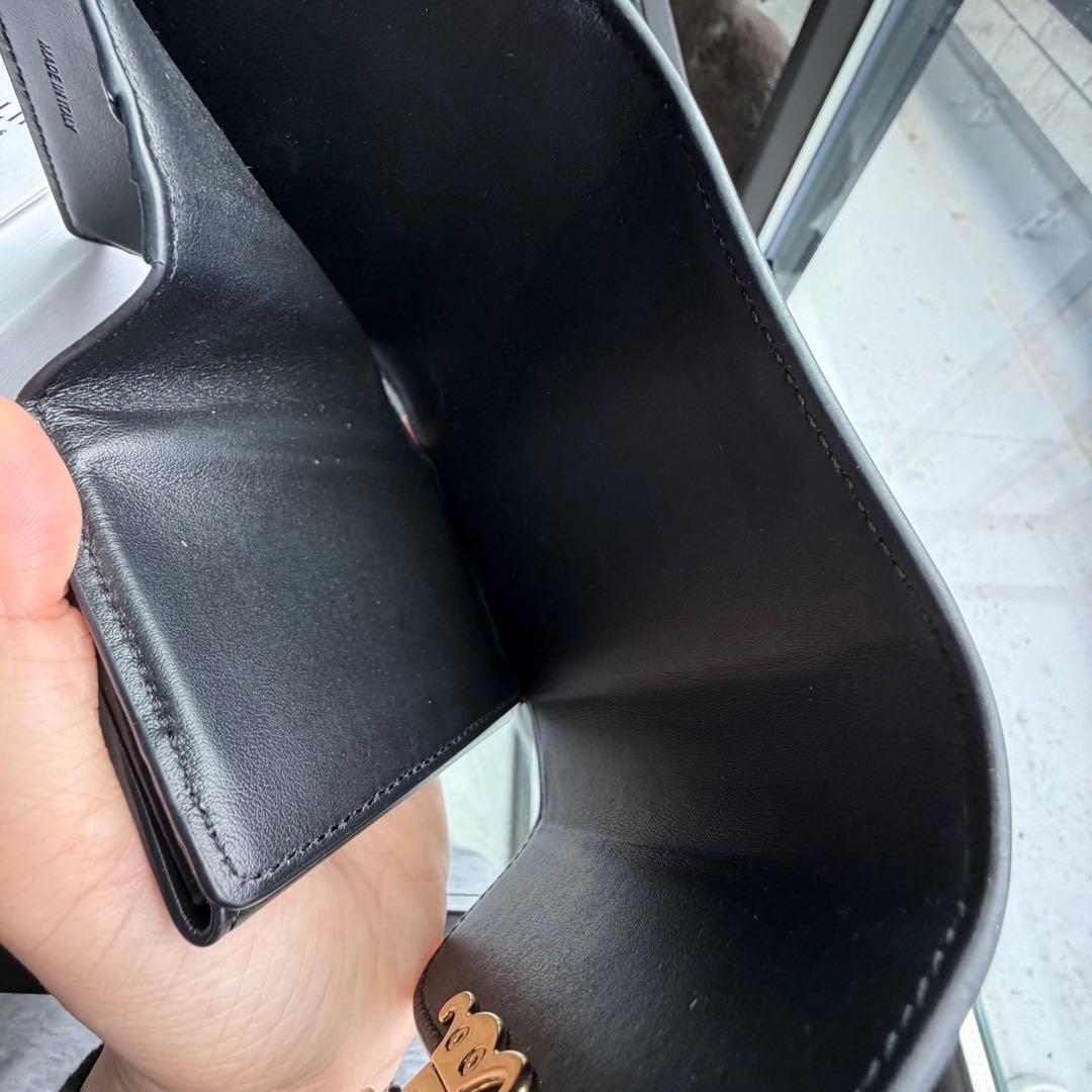 272727様 CELINE 三つ折り財布 ブラック