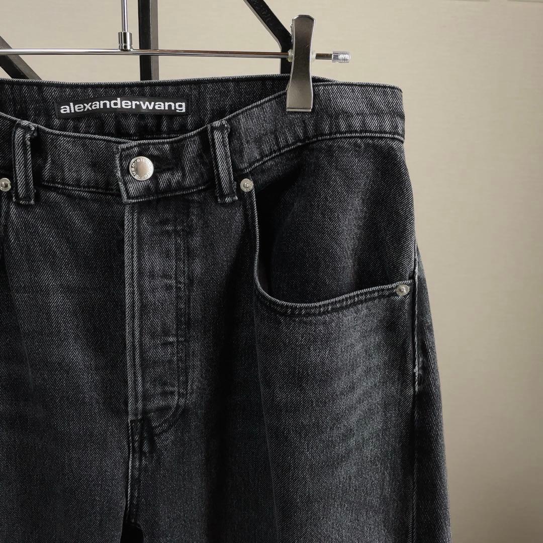 極美品 ALEXANDER WANG オーバーサイズ バルーン デニムパンツ