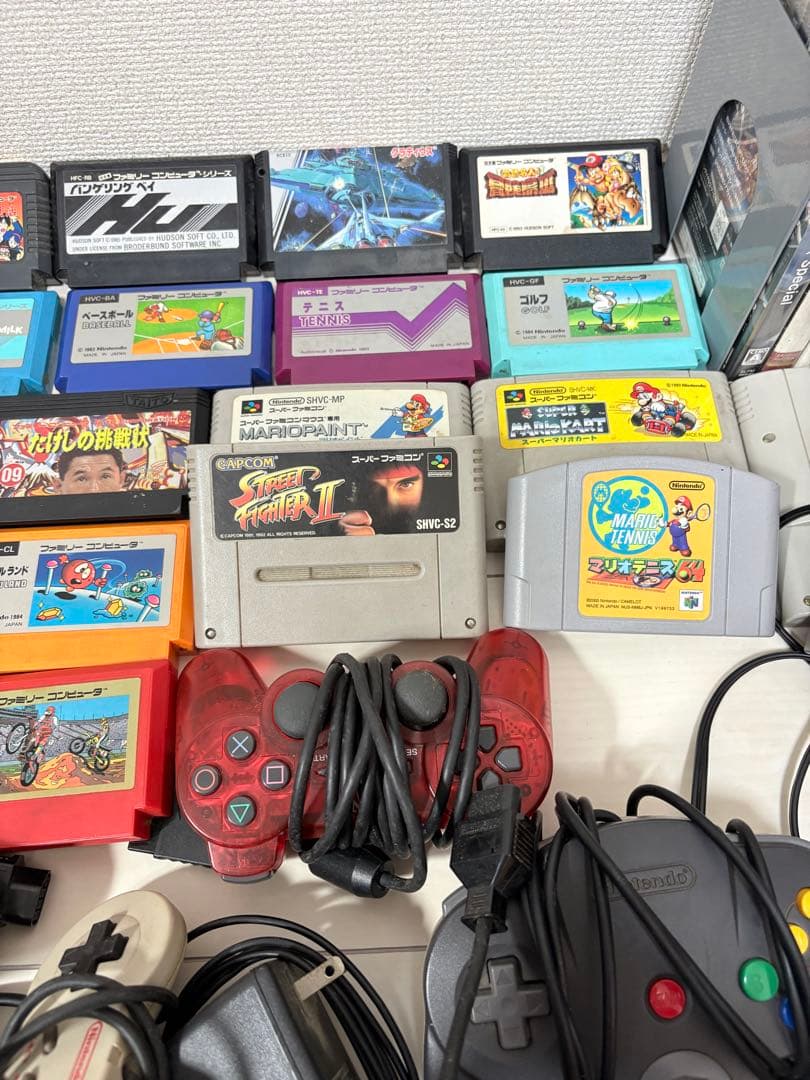 レトロゲーム詰め合わせ（ニンテンドー64、ファミコン、プレステソフトなど）
