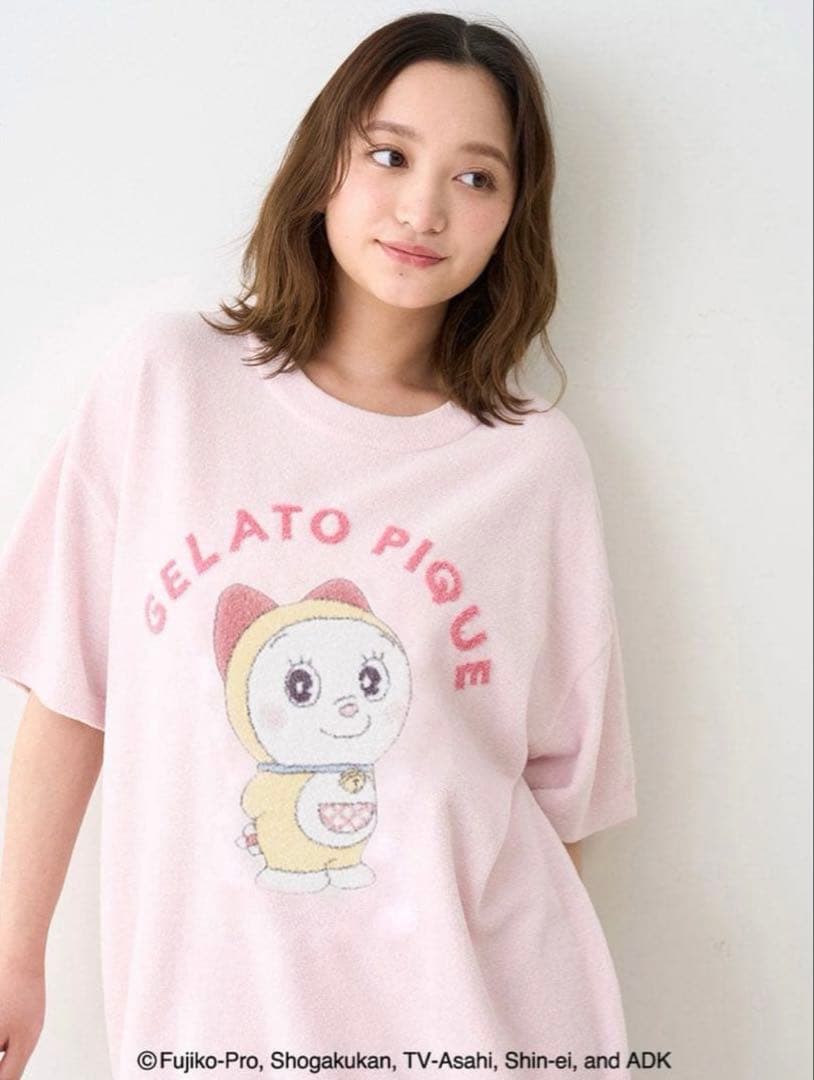 【新品】gelato pique ドラミちゃん プルオーバー&ショートパンツ