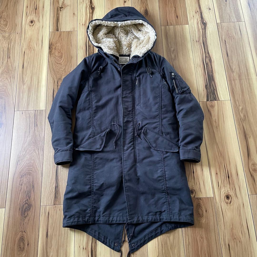 American Rag Cie メンズ M65ボアライナー モッズコート
