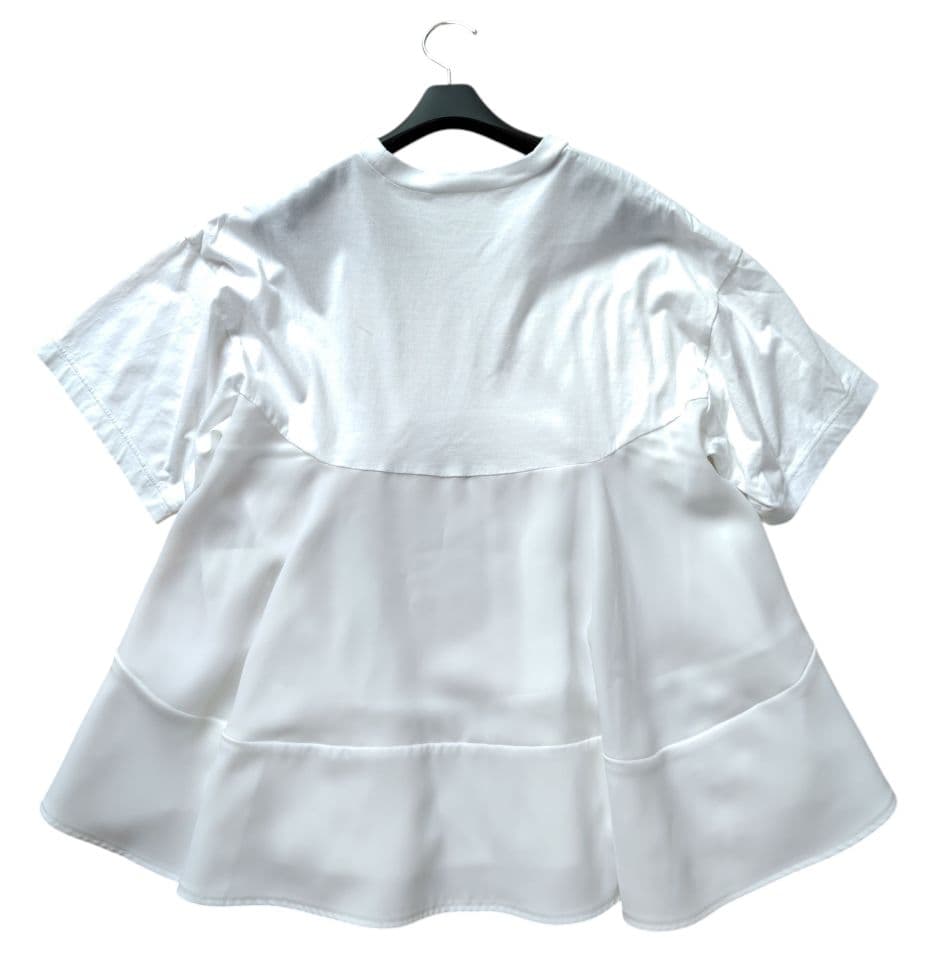 【ENFOLD】25商品　FLARE DOCKING T-SHIRT　38