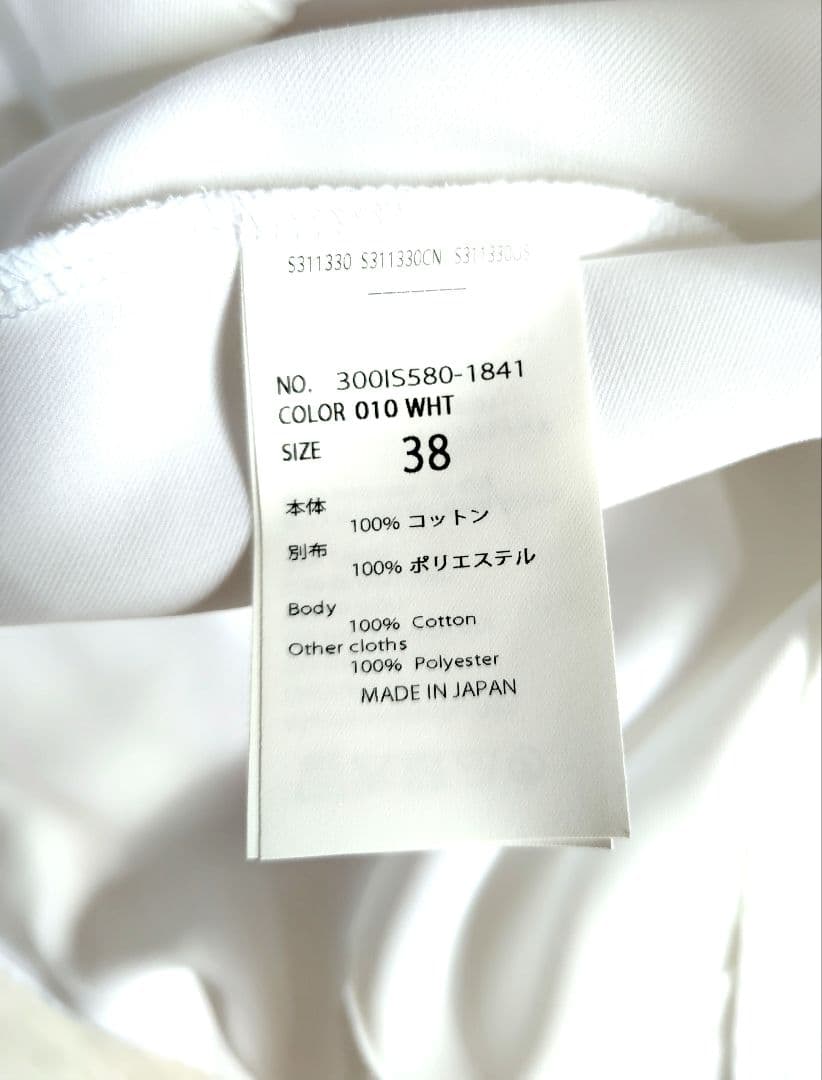 【ENFOLD】25商品　FLARE DOCKING T-SHIRT　38