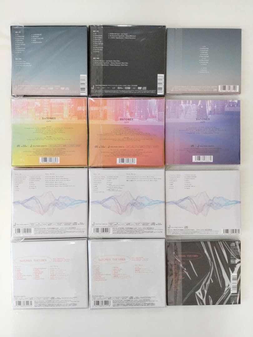 SixTONES CD アルバムまとめ売り 特典付き