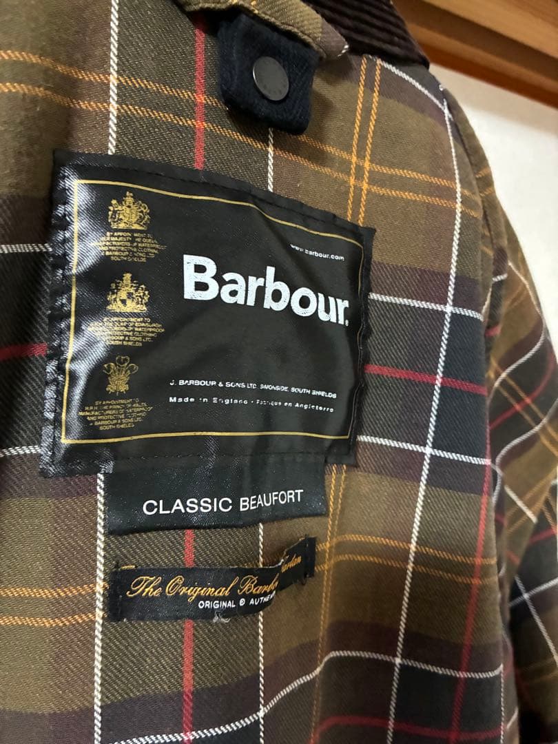 Barbour バブアー ビューフォート クラシックモデル 38