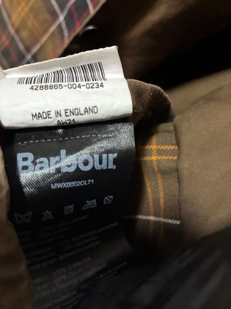 Barbour バブアー ビューフォート クラシックモデル 38