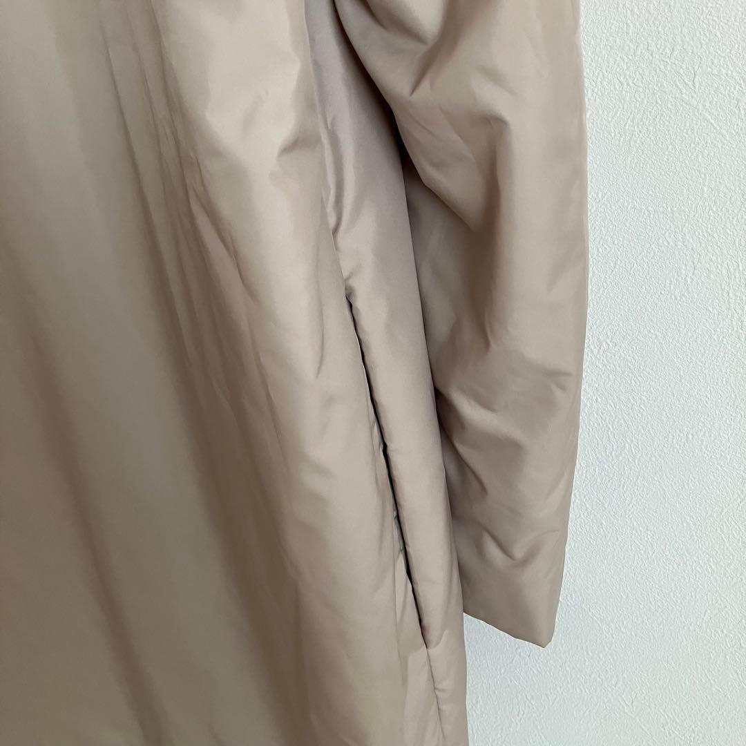 Theory セオリー 21AW SB COAT 中綿 ロングコート ベージュ