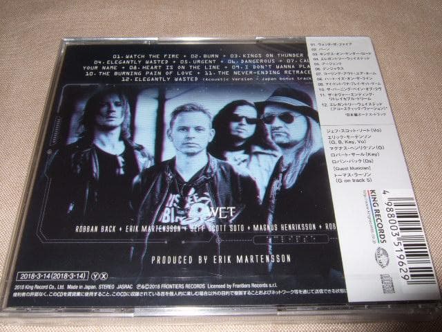 W.E.T. , メロハー,新品,JEFF SCOTT SOTO,ECLIPSE