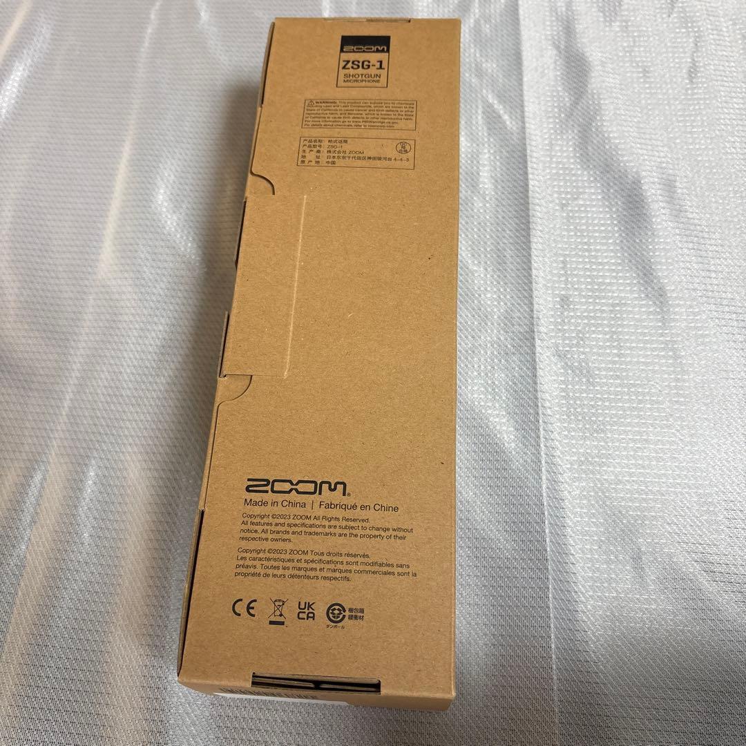 ZOOM ZSG-1 ショットガンマイク　超軽量ショットガンマイク40g
