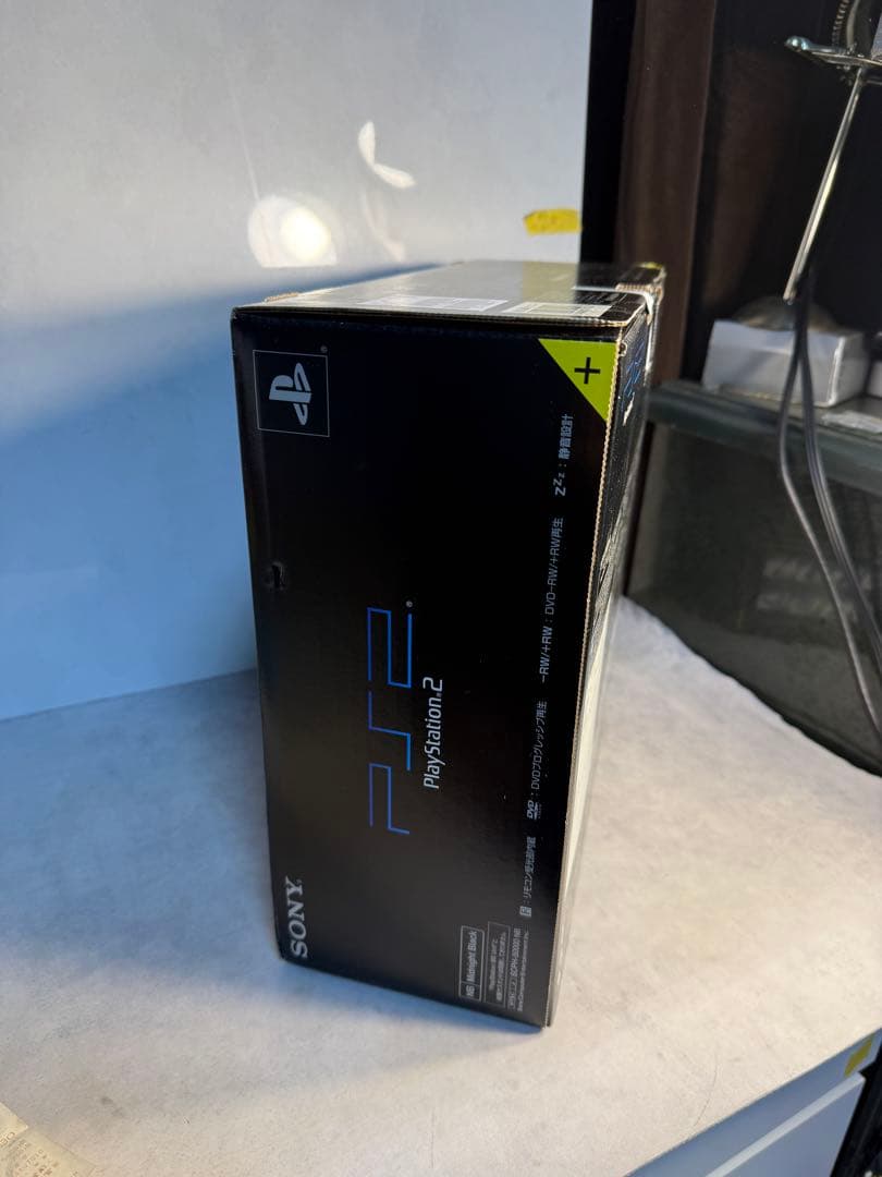 PS2 SCPH-50000NB ミッドナイトブラック デッドストック　レシート