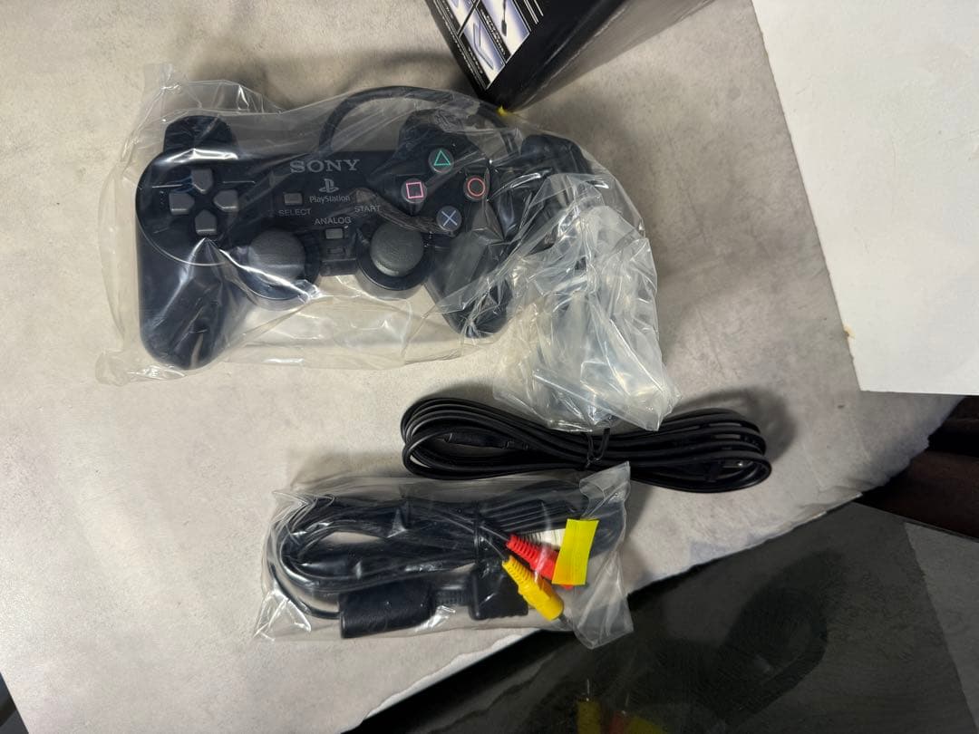 PS2 SCPH-50000NB ミッドナイトブラック デッドストック　レシート