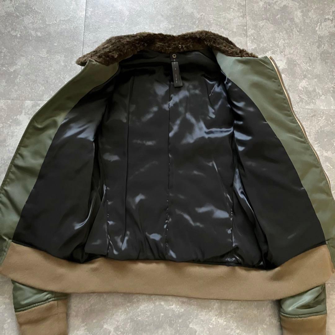 ジャケット・アウター wjk vintage 66 nylon neo B-15 bomber jkt