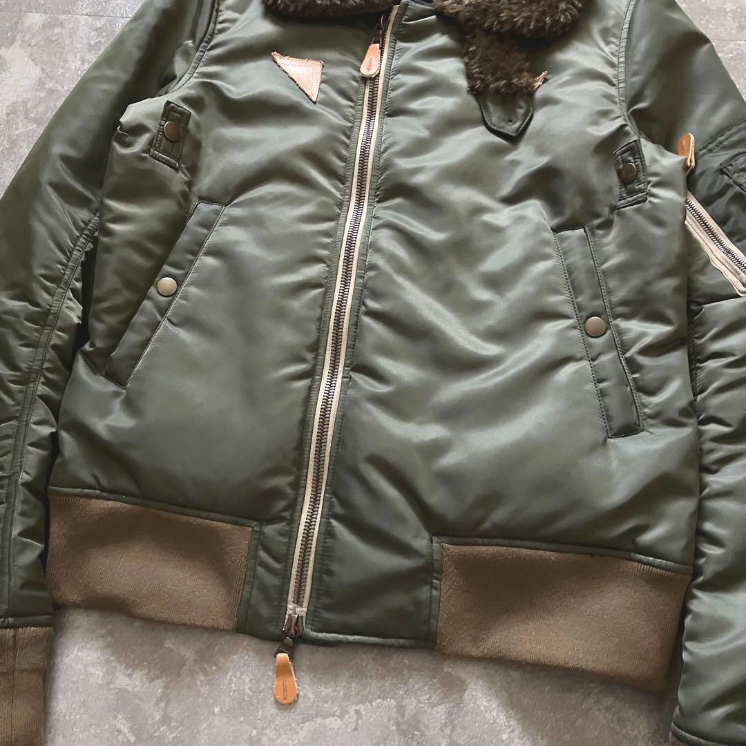ジャケット・アウター wjk vintage 66 nylon neo B-15 bomber jkt