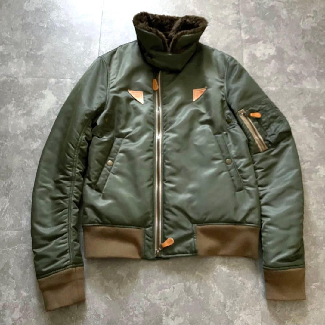 ジャケット・アウター wjk vintage 66 nylon neo B-15 bomber jkt
