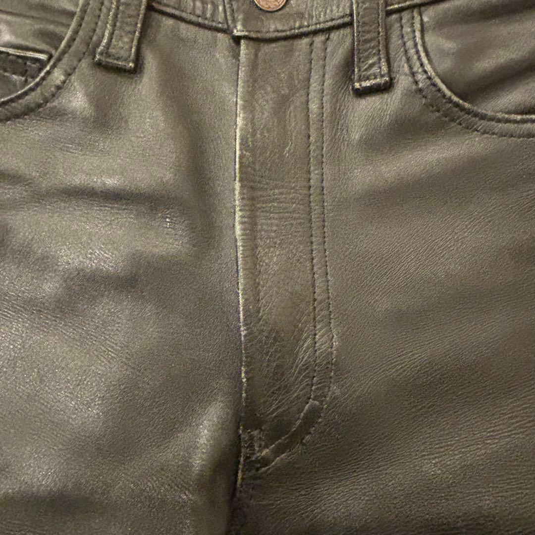 Aero leather pants 28インチ