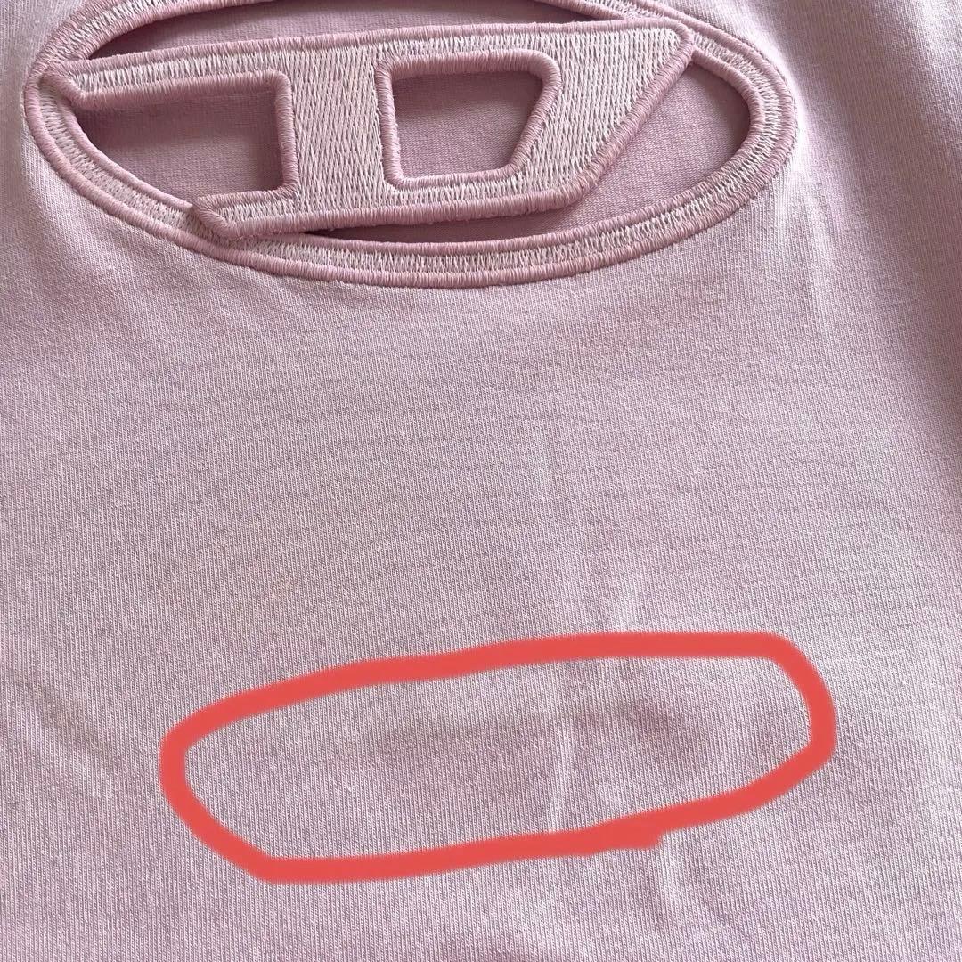 DIESEL♡ディーゼル T-ANGIE オーバルDロゴ　Tシャツ