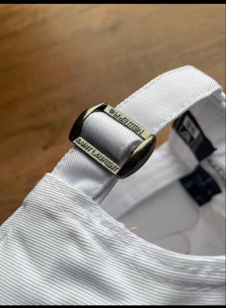 SAINT LAURENT ホワイトキャップ 9FORTY