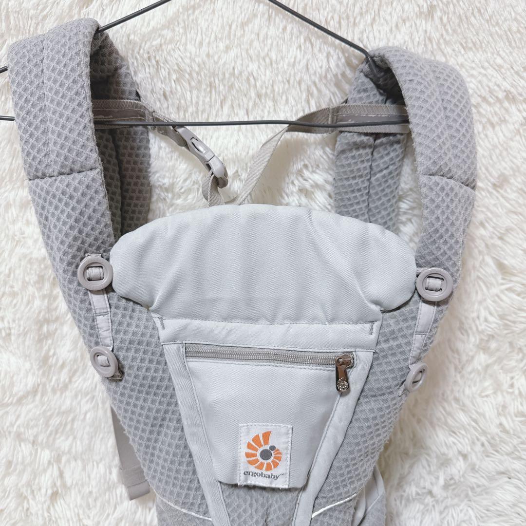 エルゴベビー　抱っこ紐　ergobaby OMNI Breeze ライトグレー
